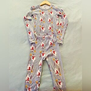 NWOT Hanna Andersson Kids Pajama Set - Frosty the Snowman Print